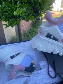 Alexander Wang Sneakers White Pink
