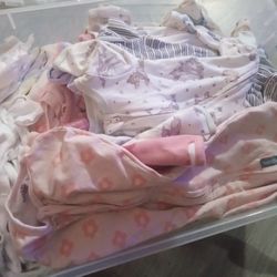 Preemie/Newborn Girl Clothes & Diapers