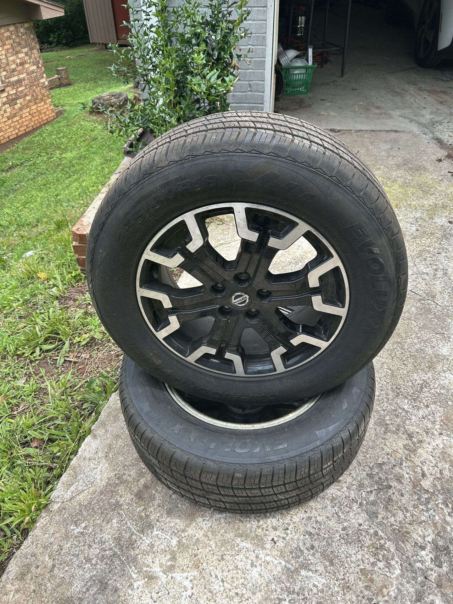 Two Brand New Nissan Pathfinder Tires.