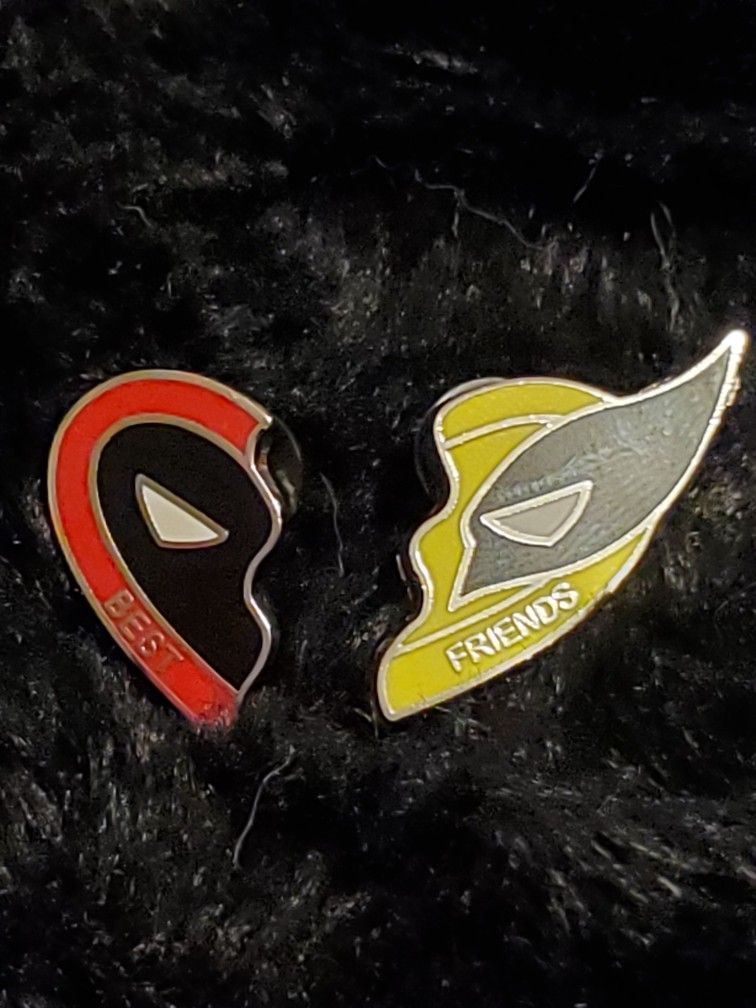 Deadpool / Wolverine Keychain / Pin / Bracelet / Book