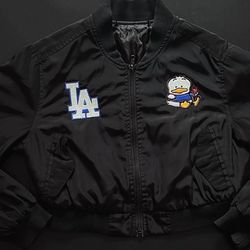 Jacket Dodgers Crop Style Small