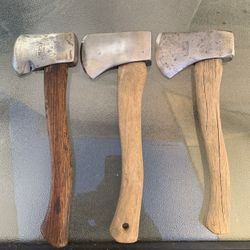 3 plumb hatchet 2 are Boy Scout  