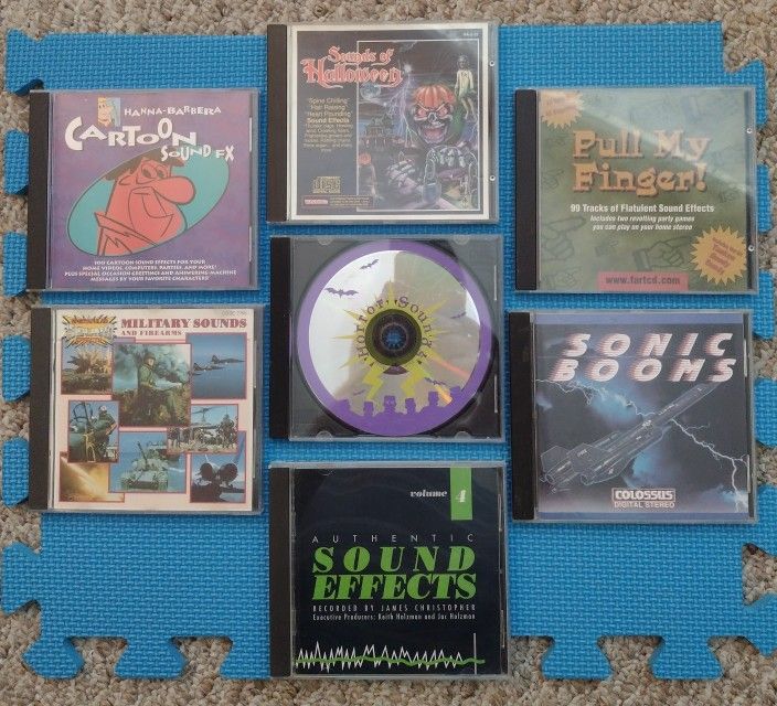 CD Lot, Halloween Sound Effects & Others