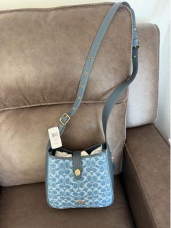 Coach Denim Crossbody Bag