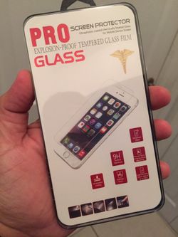 Screen protector (Glass x-3 pack)for Iphone Plus...