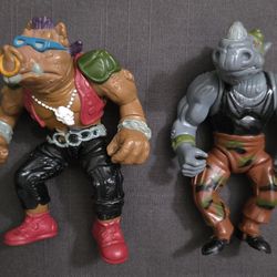 Vintage tnmt 1988 bebop and rocksteady