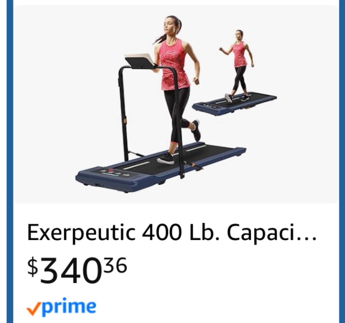 Treadmill - 400 Lb Capacity