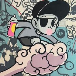 Original Marly Mcfly Painting 