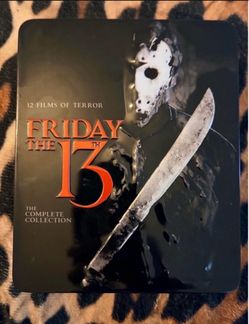 FRIDAY THE 13TH, THE COMPLETE COLLECTION BLU RAY TIN SET