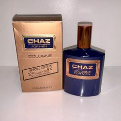 Vintage Chaz 3.5 oz Cologne Splash For Men By Revlon