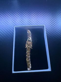 14k gold plated bracelet