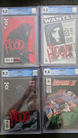 CGC comic slabs