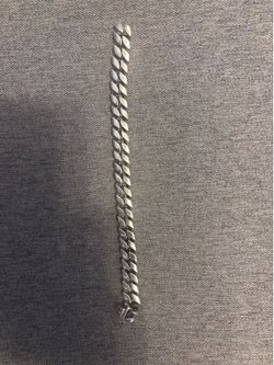 David Yurman Cuban bracelet