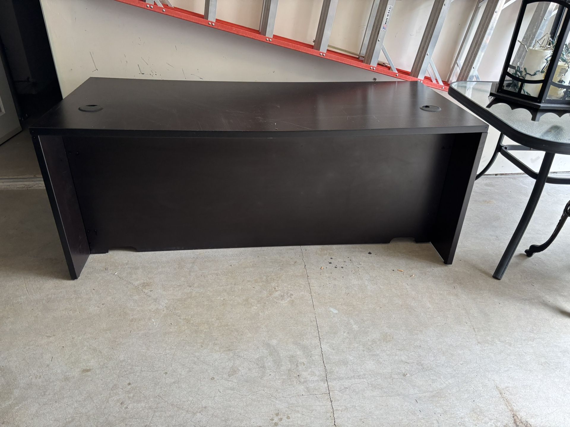 Espresso Dania Desk 70 Wide 32 Deep