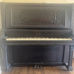 Schubert Piano Co New York Vintage Piano