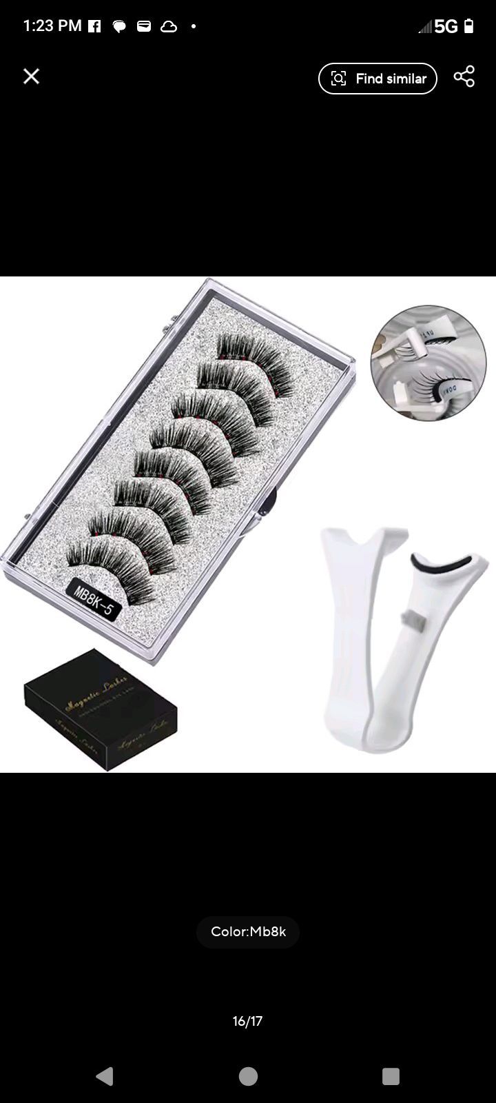 Magnetic eyelashes
