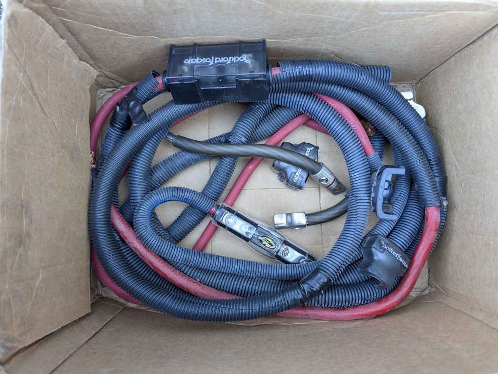 Rockford Fosgate 1/0 Amplifier Wiring Kit