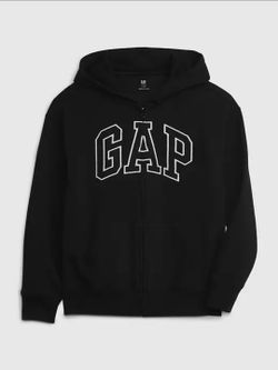 Kids Vintage Soft Logo Zip Hoodie