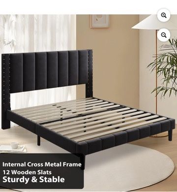 Full Platform Bed Frame 