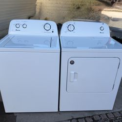 Washer And Dryer Set AMANA High Efficiency 