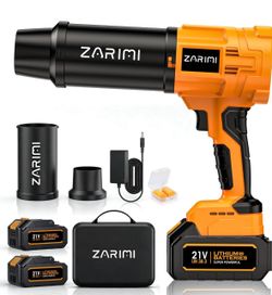Electric Handheld Blower with 2 Batteries & Charger