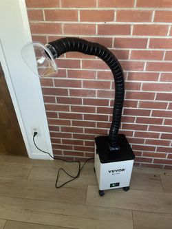New VEVOR Filter Fume Extractor Pure Air Fume Extractor 80W with 3 Stage Filters