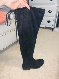 Women’s over the knee wide calf boots