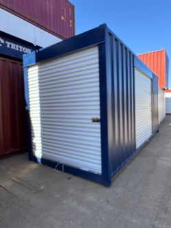 20FT FULLY REFURBISHED CONTAINER – DUAL ROLL-UP DOORS (FRONT + SIDE ACCESS)
