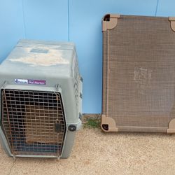 Dog Bed And Crate
