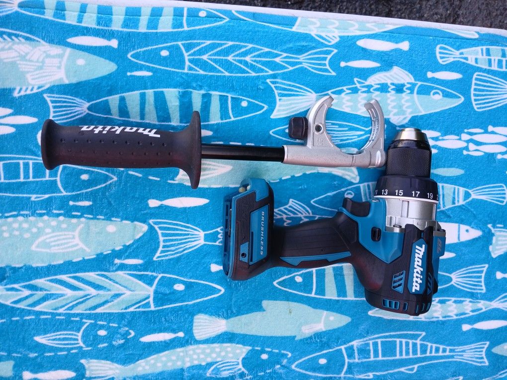 Roto Martillo Makita 18v Brushless Para Brocas De Media Solo 2