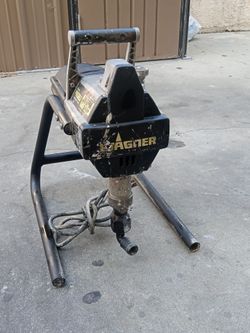 Wagner progold contractors series 35 gpm 3/4 hp electric paint sprayer machine in good condition