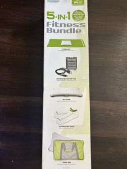 Wii Fit 5 In 1 Fitness Bundle