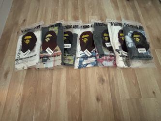Bape shirts one size s two size L rest is size m