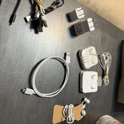 Message For What You Want. iPhone Chargers And Mini Android