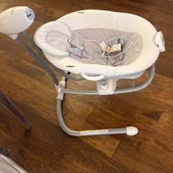Graco Swing Gently Used With Boppy