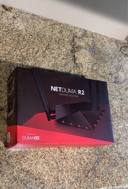 Netduma R2 Gaming Router DumaOS 3.0 Open Box Tested Only  PS5 PC