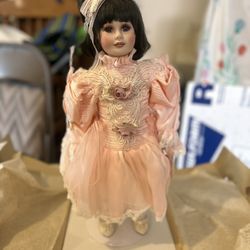 Maryse Nicole Design Franklin Heirloom Porcelain Doll