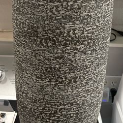 Crate & Barrel Timber Grey Floor Vase