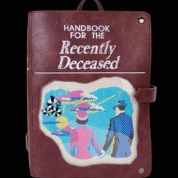 Beetlejuice Backpack Handbook For The Recently Deceased Pin Trader Edition 