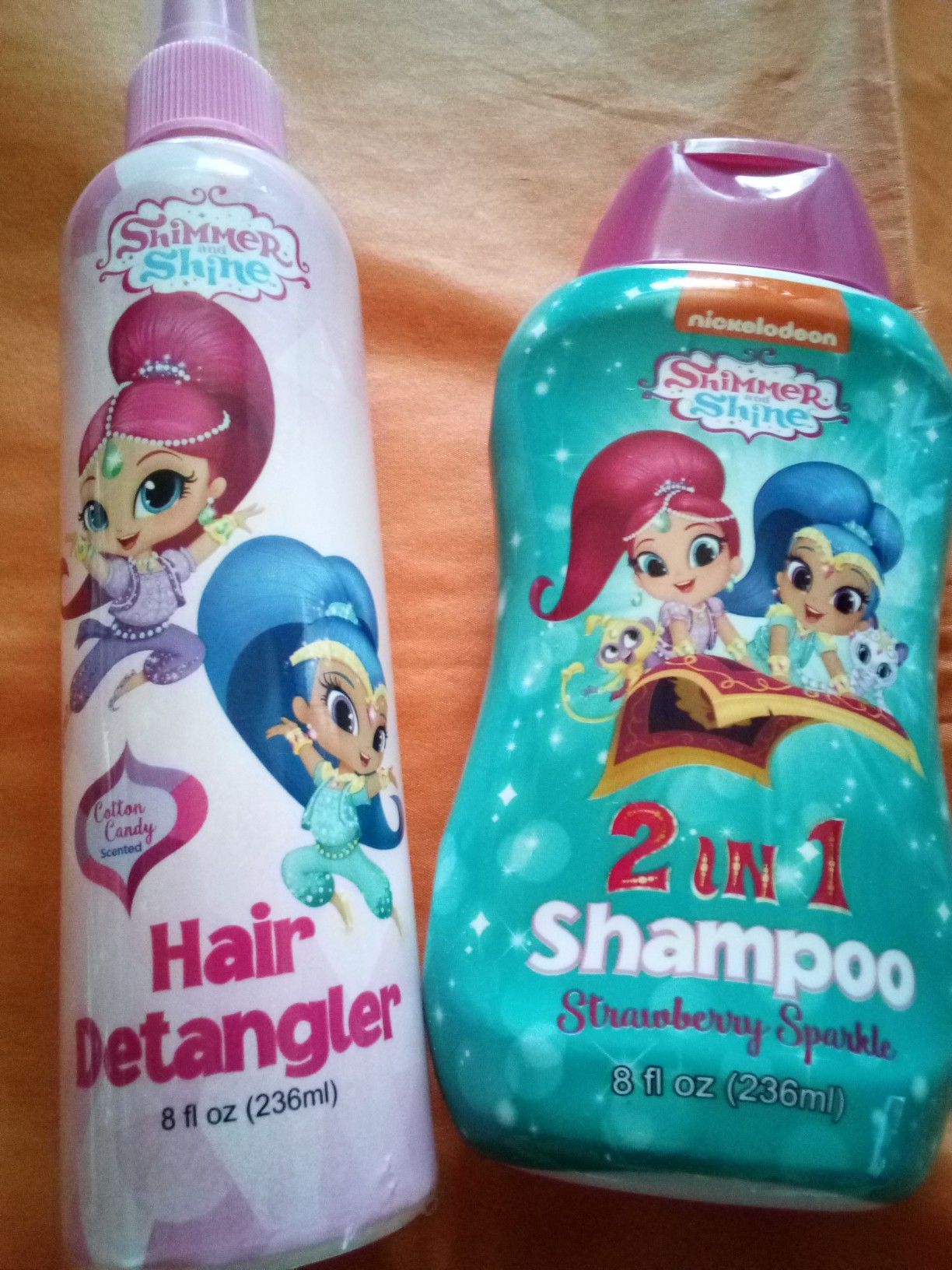 Nickelodeon Shimmer Shine 2 in 1 Shampoo/Conditioner and Hair Detangler