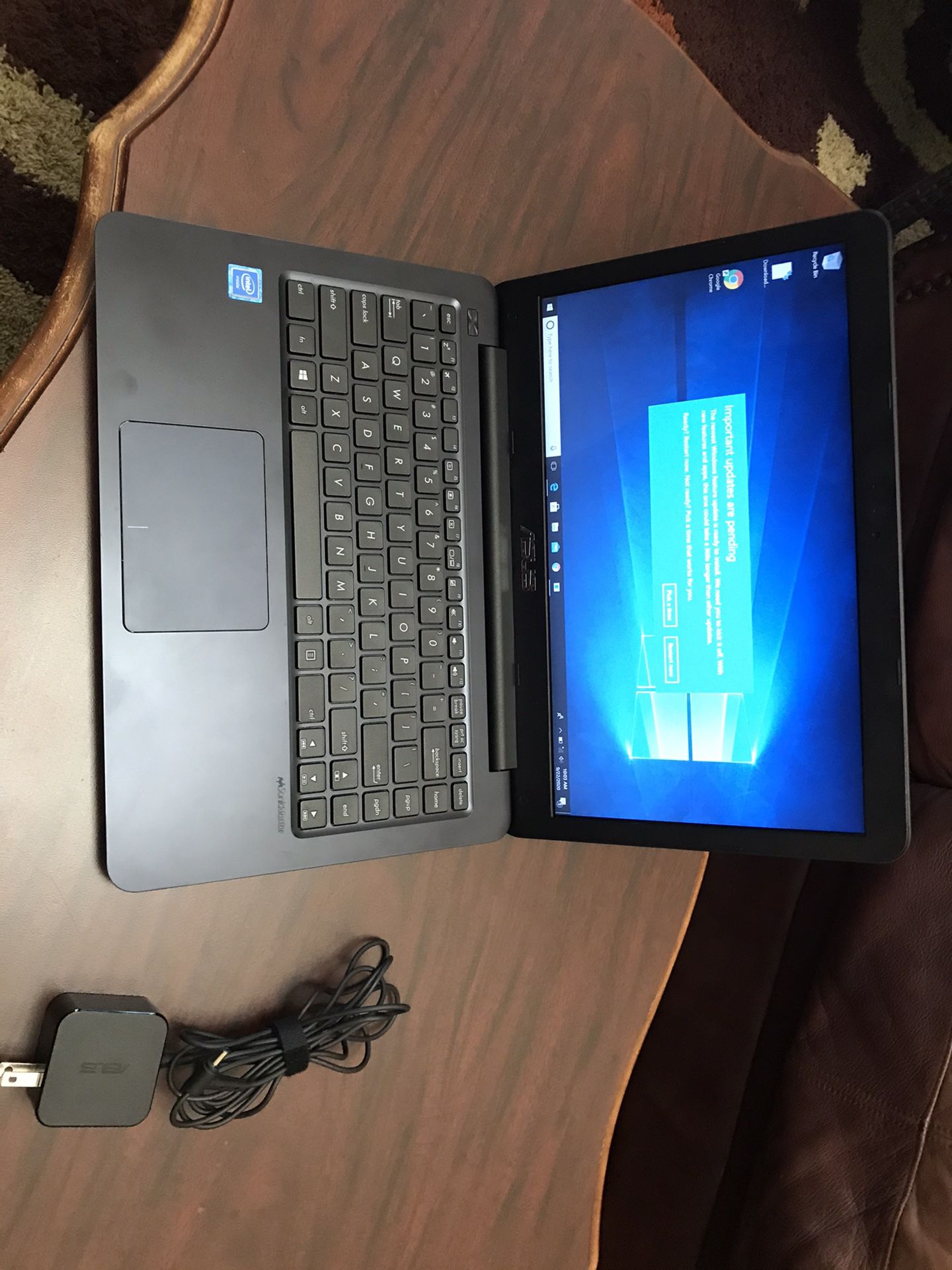 ASUS Laptop E402SA-DB02-BL Intel Celeron N3060 (1.60 GHz) 4 GB Memory 32 GB SSD Intel HD Graphics 14.0" Windows 10 Home 64-Bit ntel Celeron N3060 (1
