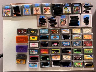 Nintendo Game Boy/ Game Boy Advance Games
