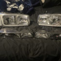 04 gmc sierrra headlights