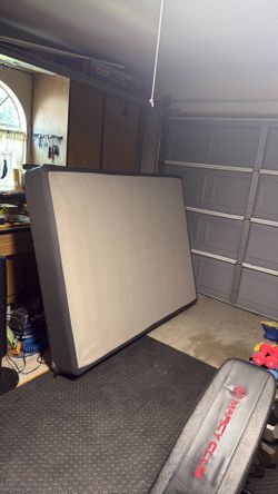 Free box spring and bed frame