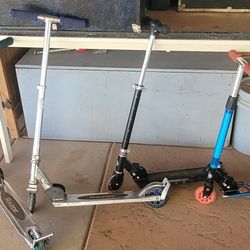 4 scooters