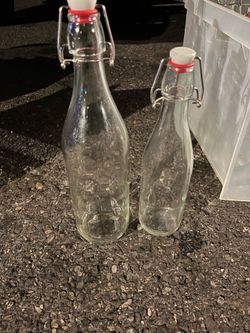 Swing-Top Glass Bottles