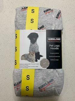 Kirkland Signature Dog Hoodies In Either Black Or Grey