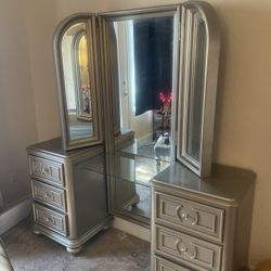 Champagne Gold Vanity