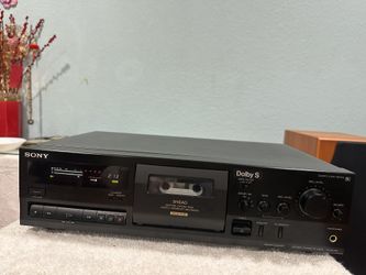 Sony TC-K615S 3 HEAD Stereo Cassette Deck DOBLY NR B-C-S. MADE IN JAPAN 