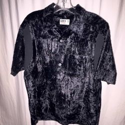 Supreme GOODENOUGH Crushed Rayon Shirt – Black – Size Small (SS25) 